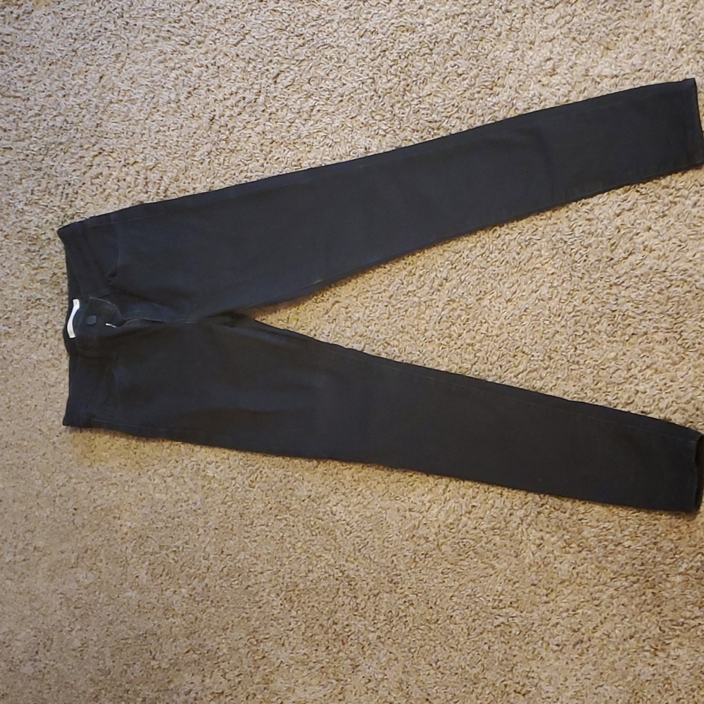 Levi Brand Black High Rise Skinny Jeans Size 27